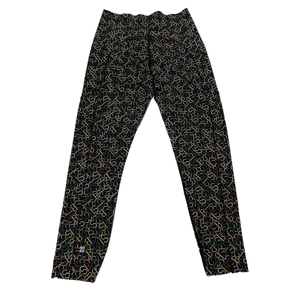 Sweaty Betty Power Ultra Sculpt High Waist 7/8 Leggings Size 4 SB Slot Print - Picture 6 of 7